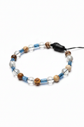 Boho Earth Tone Beaded Phone Wristlet