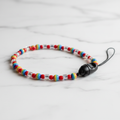 Rainbow Wristlet Flat Lay